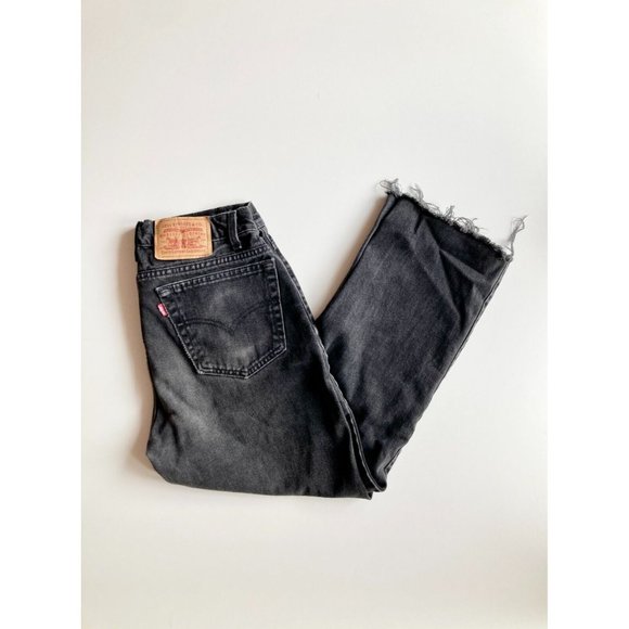 Levi's Other - Men's Vintage 2000's LEVI'S 516 Faded Black Slim Fit Straight Leg Jeans, Size 33